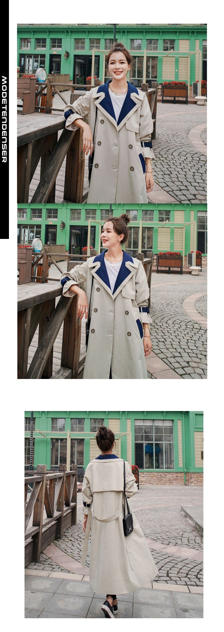 chic kvindelig trenchcoat 3