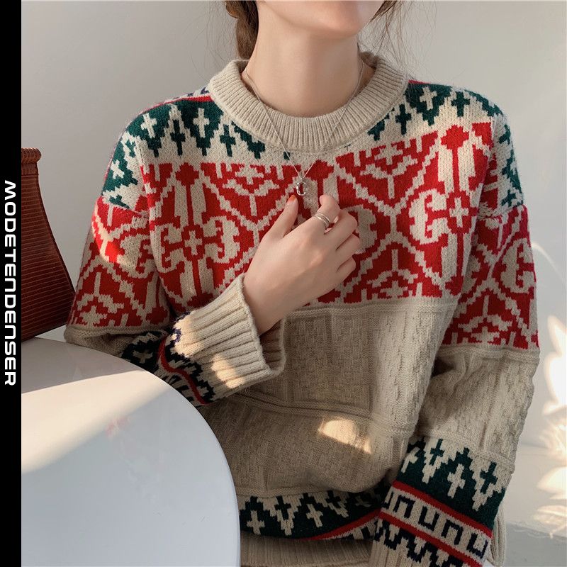 strik til kvindelig sweater 2