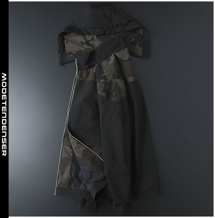 mænds vindjakke camouflage 2