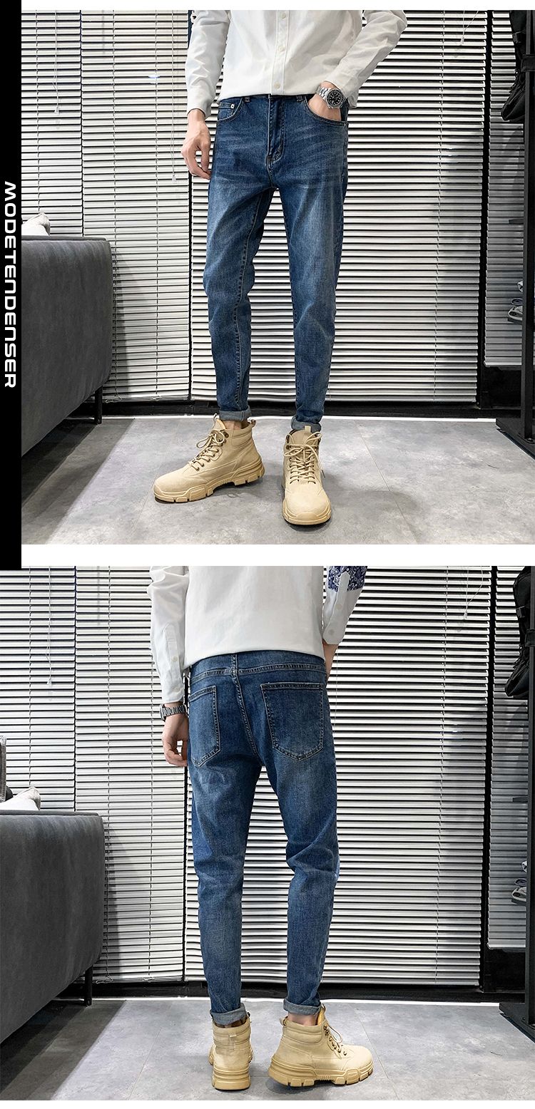 slim fit jeans til mænd 1
