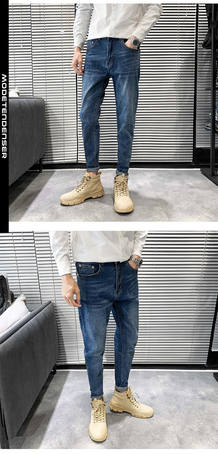 slim fit jeans til mænd 2