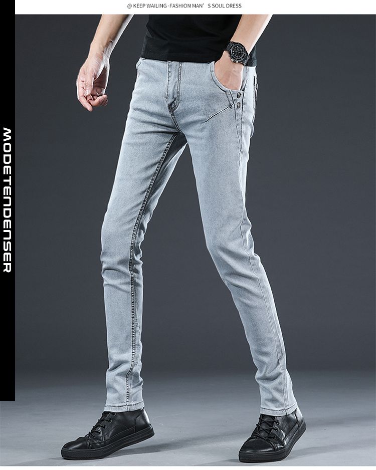 slim fit jeans til mænd 2