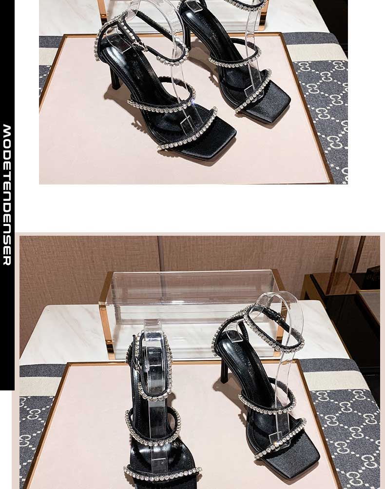 sandaler til kvinder med rhinestones 1