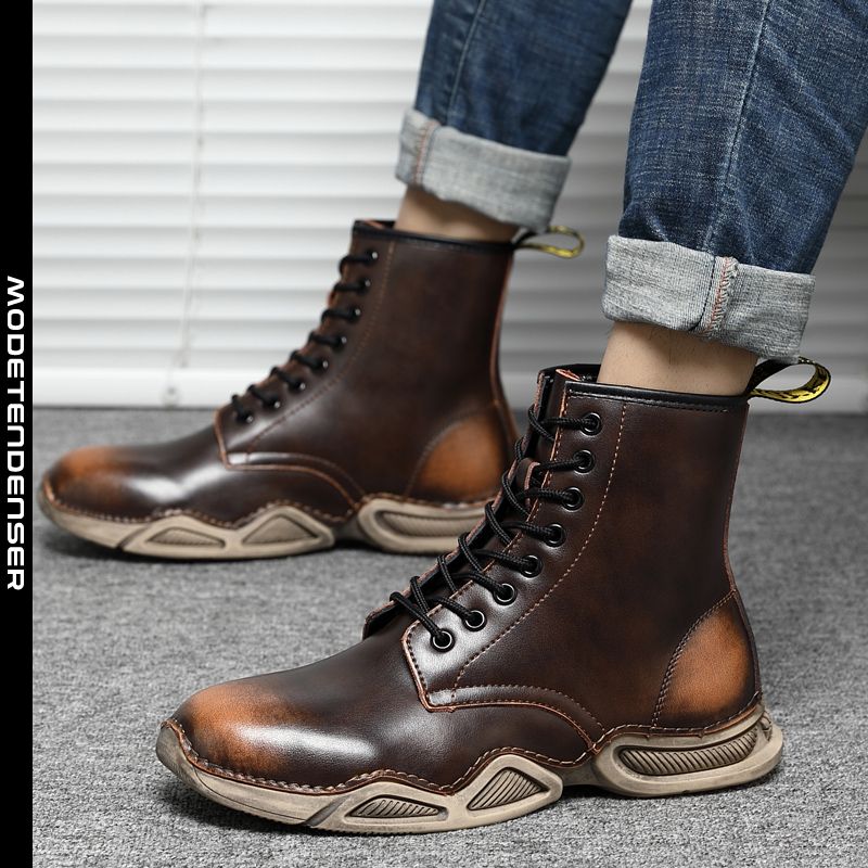 mænds læderstøvler 2