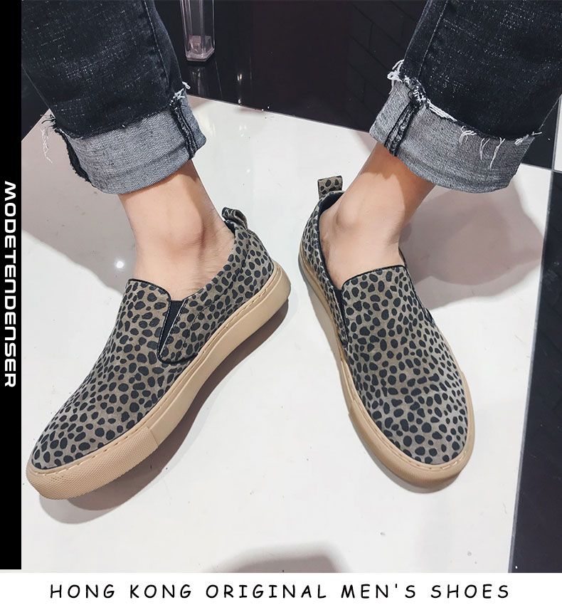 mandlige loafers leopard print 1