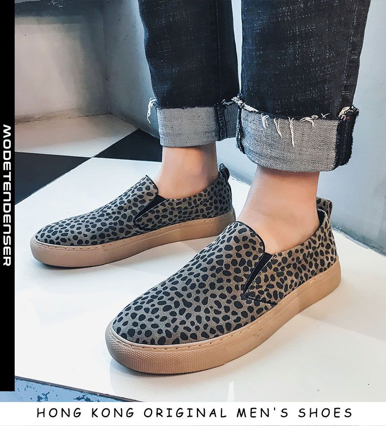 mandlige loafers leopard print 2