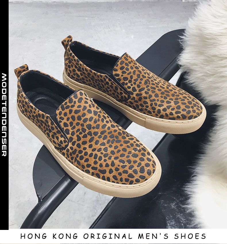 mandlige loafers leopard print 3