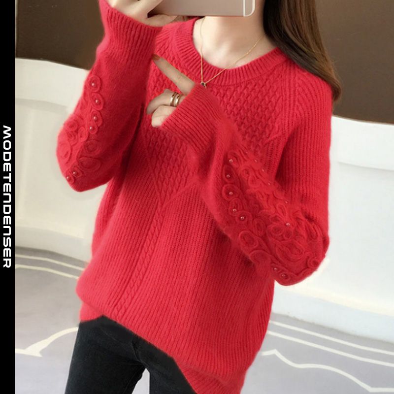 elegant kvindelig sweater 4