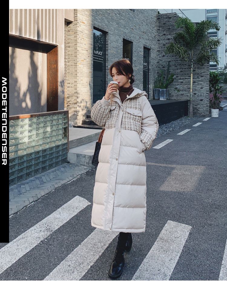 polstret jakke til kvinder vinter 1