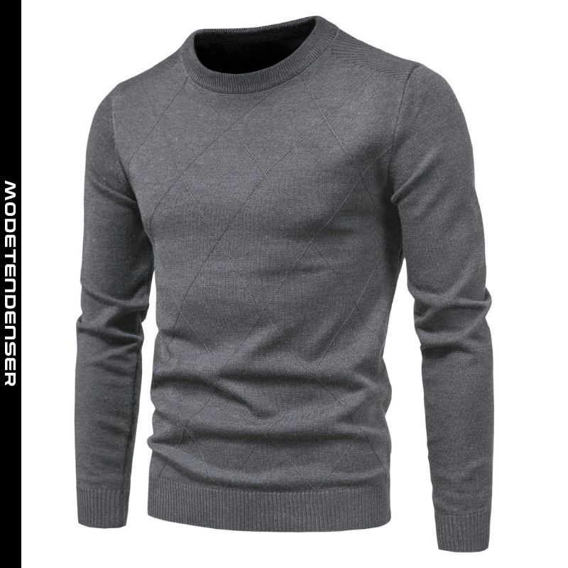 mænds sweater diamantgitter 2