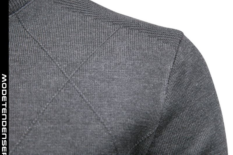 mænds sweater diamantgitter 4