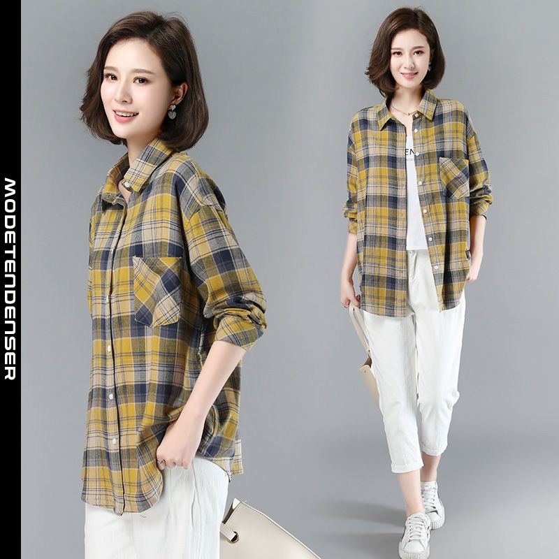 bluse plaid 1