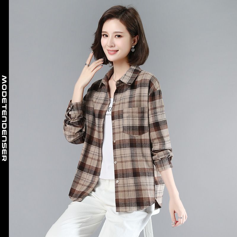 bluse plaid 2