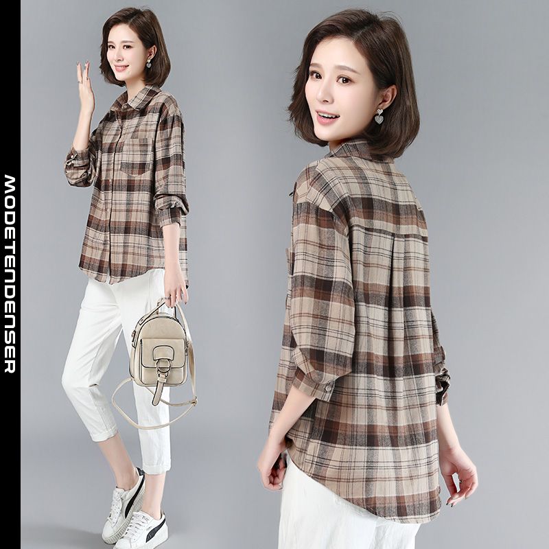 bluse plaid 3