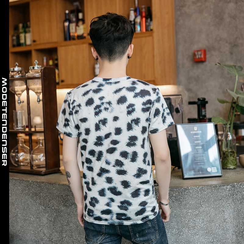 t-shirt til leopard til mænd 2