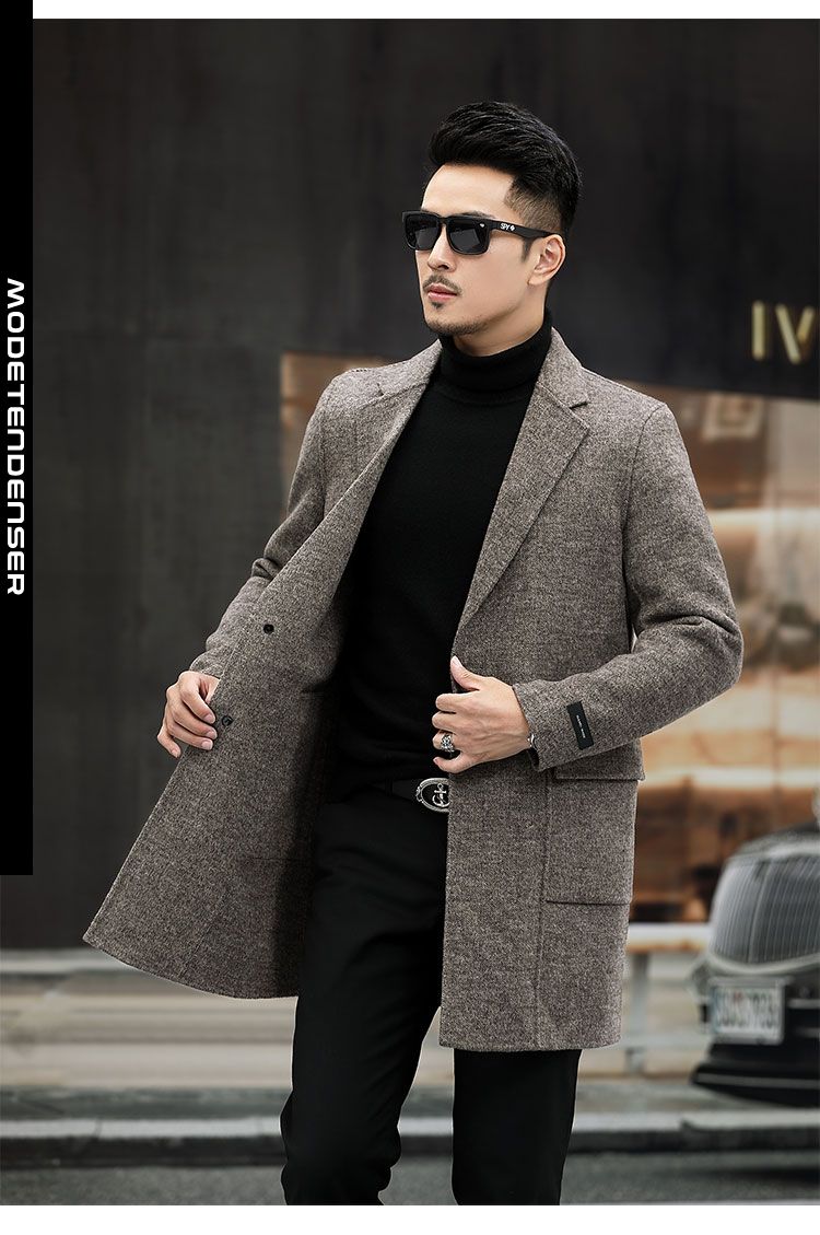 mænds uldfrakke mode 1